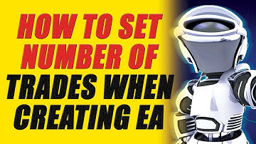 FXDREEMA TUTORIAL: How to set number of trades on create forex expert advisor EA without programming