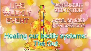 Coherence Meditation Live Event: Healing our bodily systems - The Gut