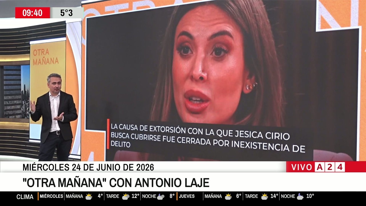 📢 LA CAUSA DE EXTORSIÓN PRESENTADA POR JÉSICA CIRIO SE HABÍA CERRADO POR INEXISTENCIA DE DELITO