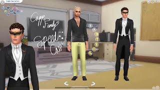 Sims 4 Speed CAS - The Capp Family