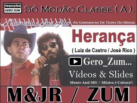 Milionário & José Rico ( Jogo do Amor / Berço de Deus ) Gero_Zum