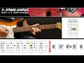 Under the bridge  red hot chili peppers  guitar lesson  3 string chords