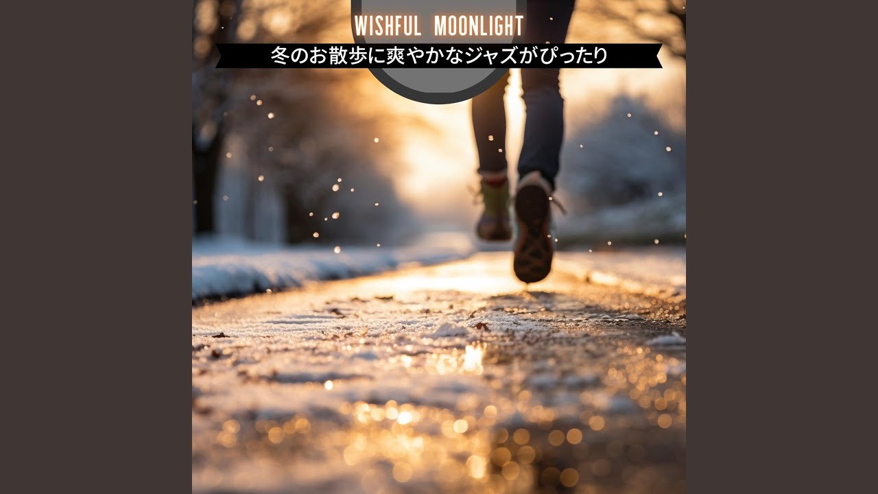 Snowy Moonlight Flickers