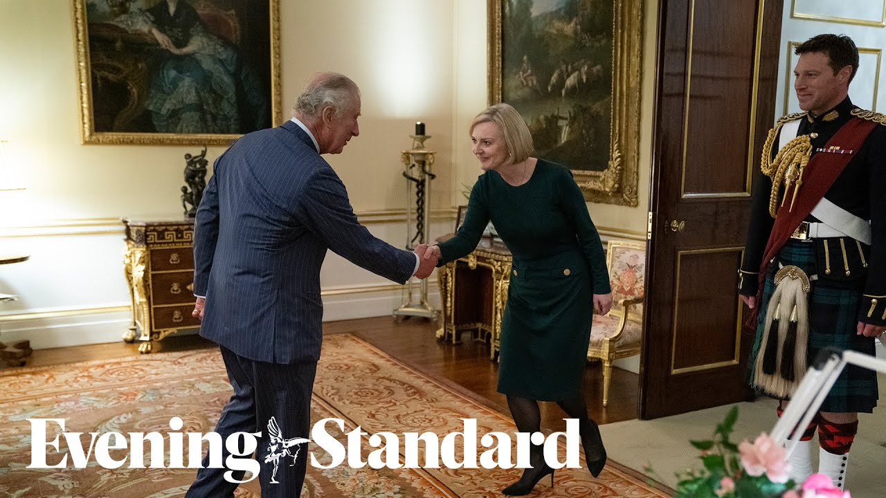 Moment King Charles says ‘dear, oh dear’ as he meets Prime Minister Liz Truss at Buckingham Palace