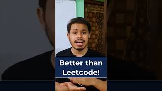 Better than Leetcode - single best platform for placement preparation | #shorts