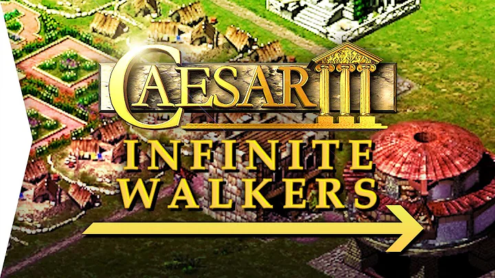 Caesar III - How to use Forced Walkers in 2 minute...