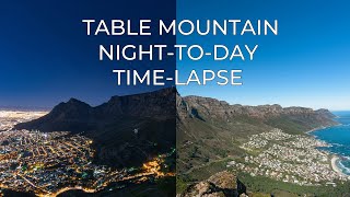 Moonlit Table Mountain Time-Lapse