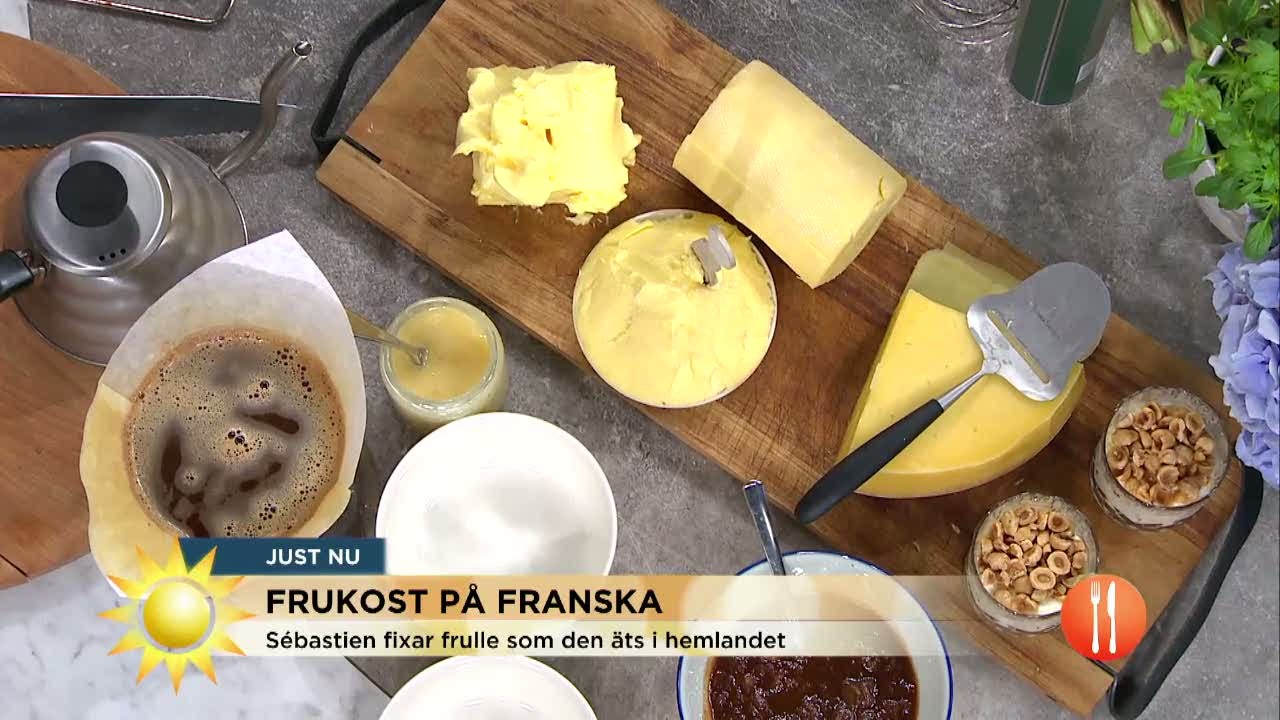 Le petit déjeuner - frukost på franskt vis - Nyhetsmorgon (TV4)