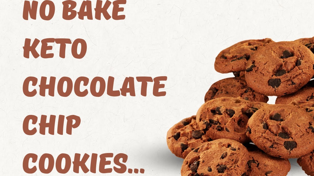 No Bake Keto Chocolate Chip Cookies shorts YouTube