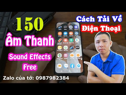 Cách Tải 150 Hiệu Ứng Âm Thanh Về Điện Thoại (Download 150 Sound Effects) | Làm Youtube 2020