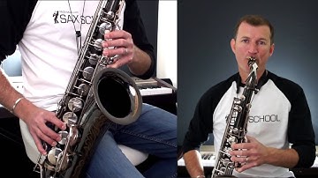 Getting started with Saxophone Overtones - Saxophone lesson from Sax School. How to play saxophone
