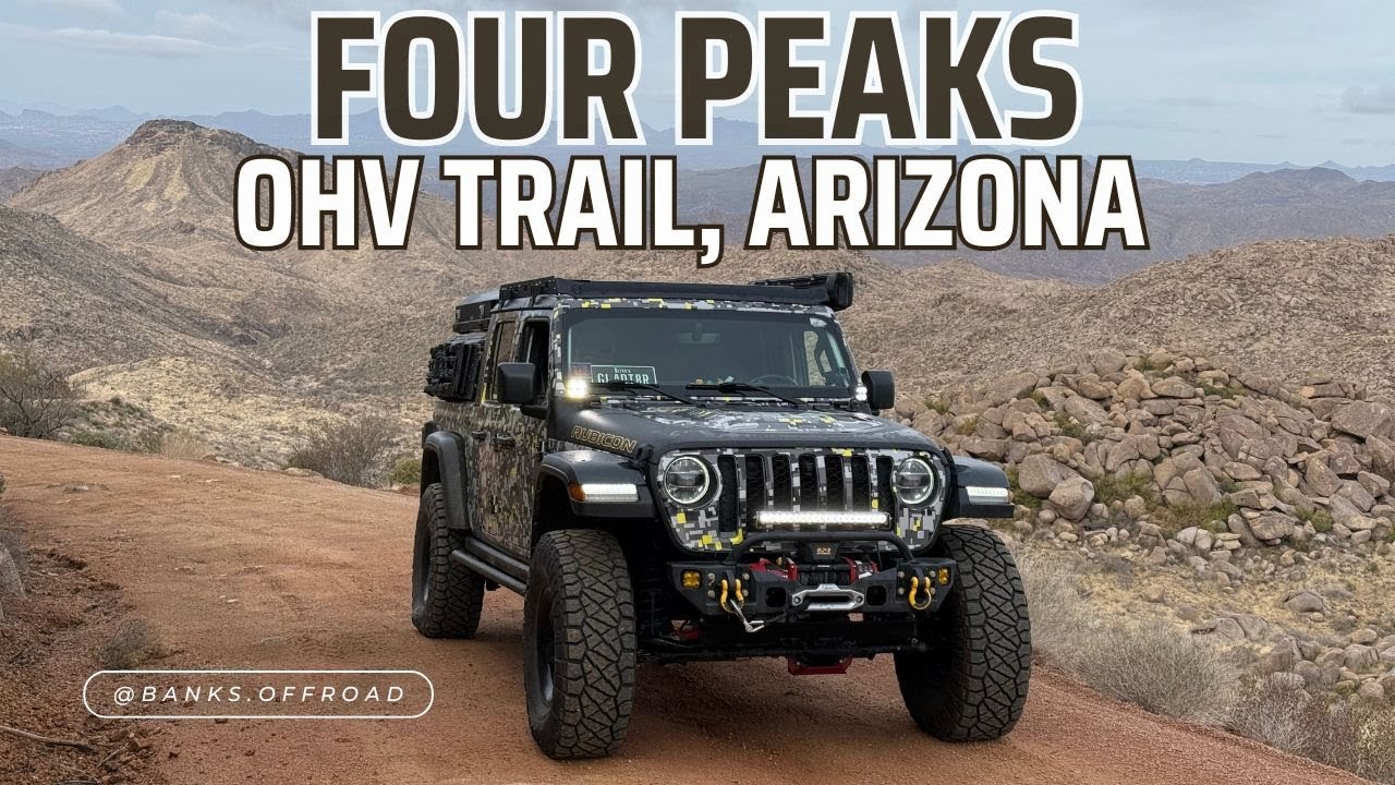 Four Peaks OHV Trail, Arizona