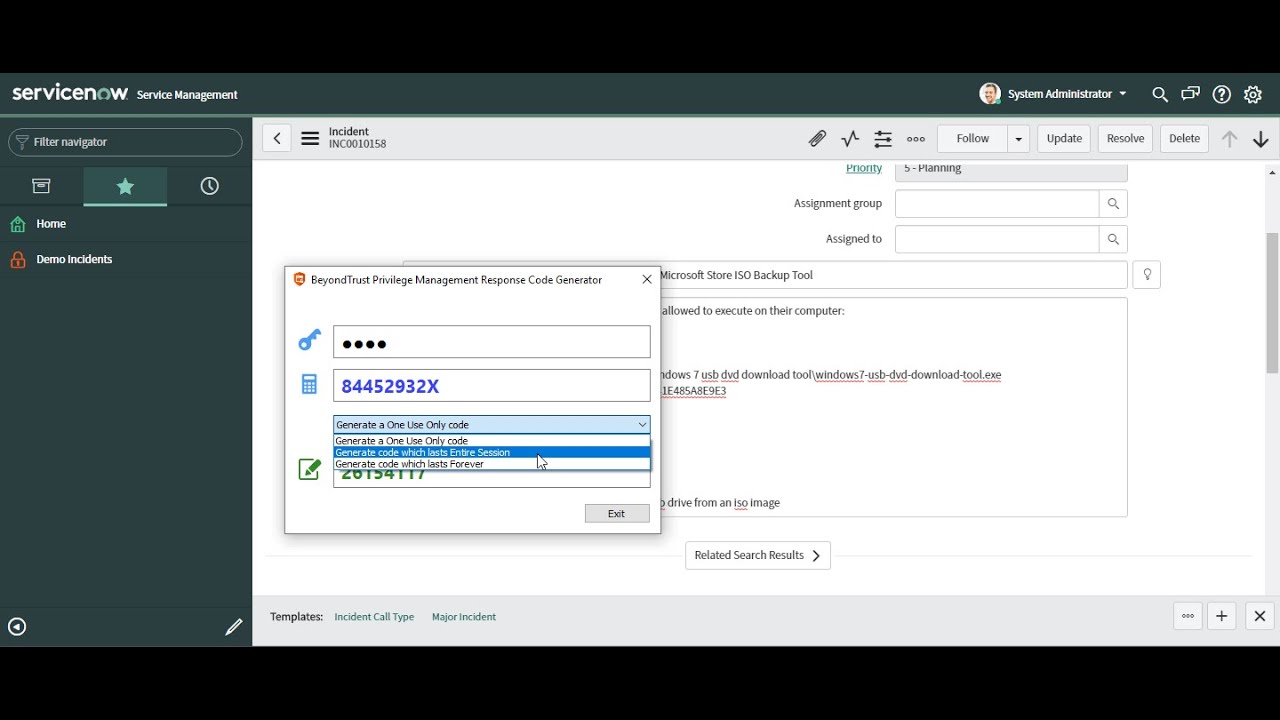 Let User Request Temporarily Elevated Privileges Through ServiceNow let-user-request-temporarily-elevated-privileges-through-servicenow