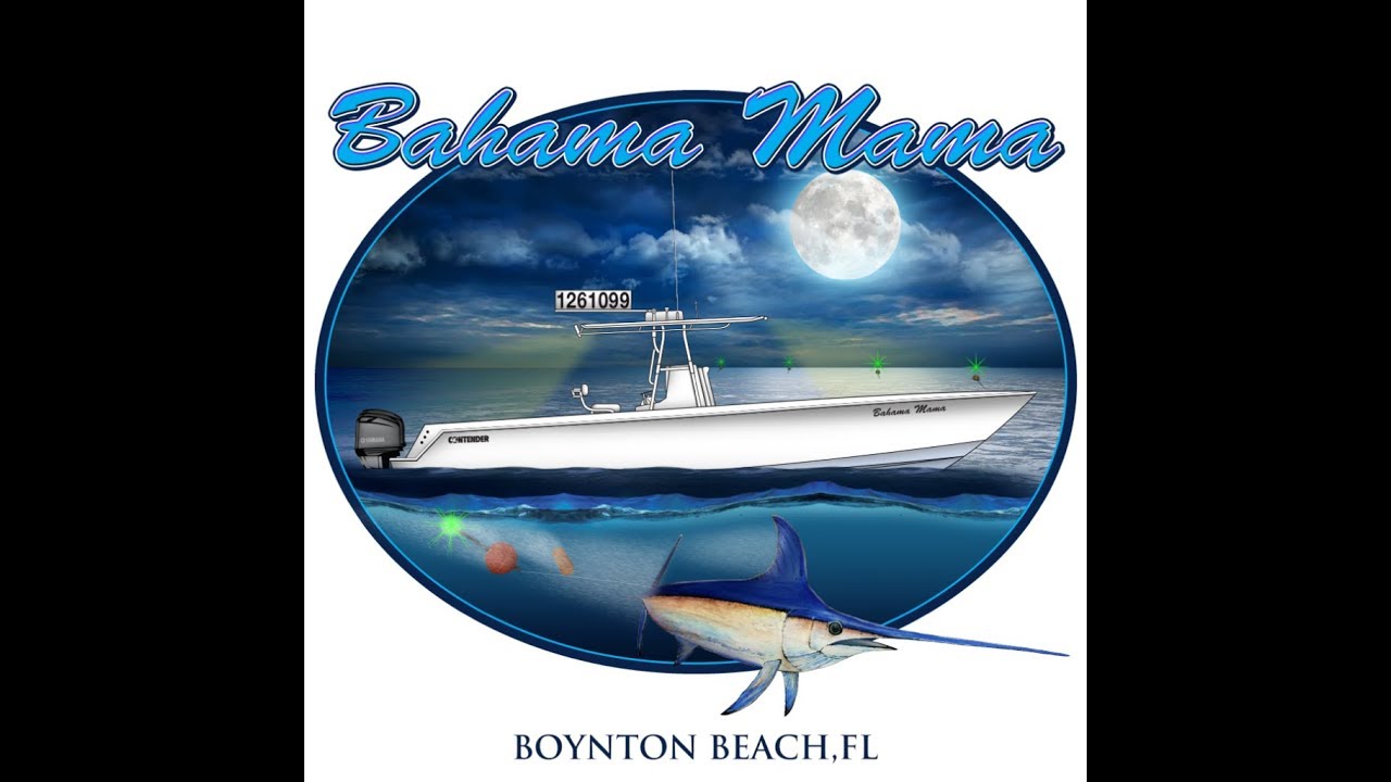 Nighttime Swordfish Fishing aboard the"Bahama Mama" by Biglin