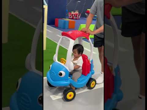 PLAYDATE #daddysgirl #daddyandbaby #kindercity #playtime #fun