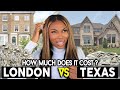 £666,000 VS $186,000 THE COST OF BUYNG PROPERTY IN LONDON vs TEXAS! SALARIES, MORTGAGES & EXPENSE
