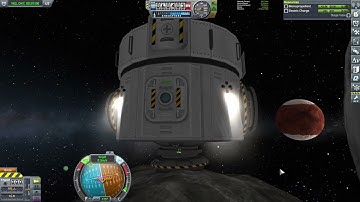Building a space station around an asteroid over Duna [KSP 1.12]