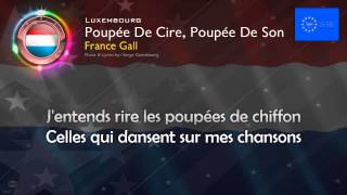 [1965] France Gall - "Poupée De Cire, Poupée De Son" (Luxembourg) chords