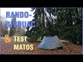 RANDO - BIVOUAC / TEST MATERIEL / 1 NUIT AU JURA / AUTONOMIE