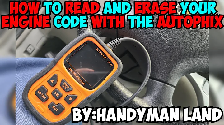 How to Read and Erase your Engine Code with the AUTOPHIX