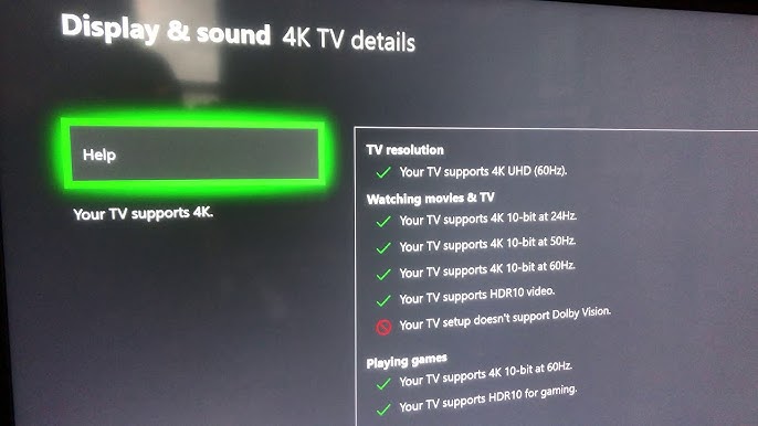 TV Setup doesn't support 4K UHD at 120Hz : r/XboxSupport