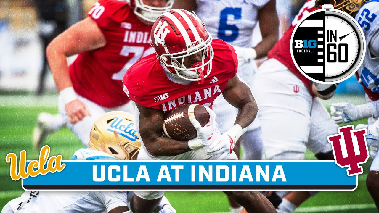 UCLA at Indiana | Oct. 26, 2025 | B1G Football in 60