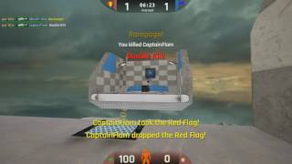 UT4 - 1 ACo vs 3 CASUAL PLAYERS InstaGib CTF with their voices live while suffering (game from 2015)