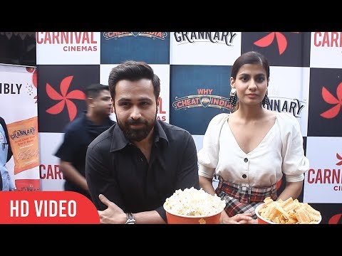 Emraan Hashmi And Shreya Dhanwanthary Visit's Carnival Cinemas To Promote 'WHY CHEAT INDIA '