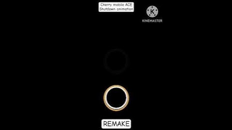 Cherry Mobile ACE(FirefoxOS) Shutdown animation Remake