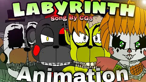 Fnaf Animation Labyrinth CG5