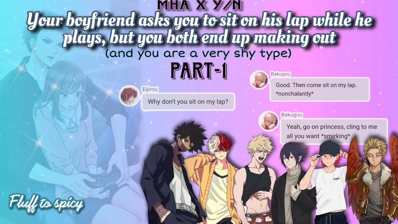 Part-1 Your boyfriend asks you to sit on his lap while he plays a video game but it ends up spicy 😏