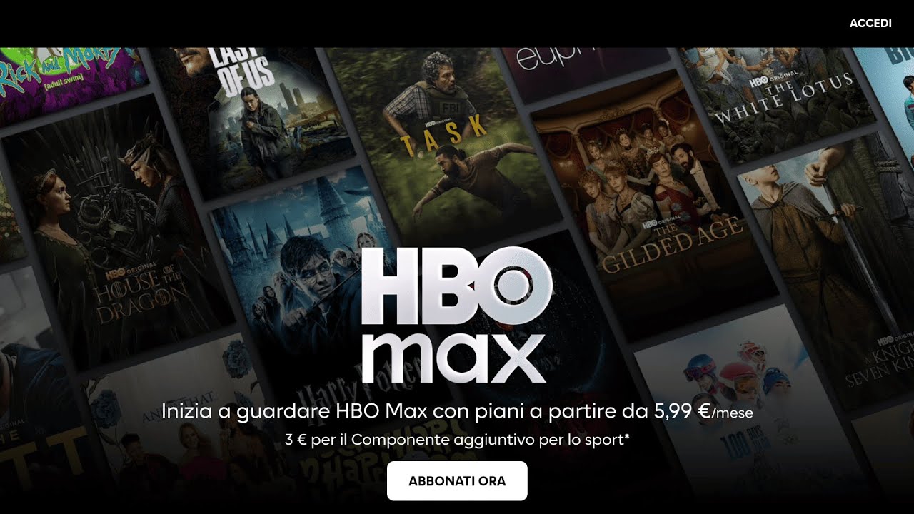 HBO max registriamoci assieme e diamo uno sguardo al catalogo.