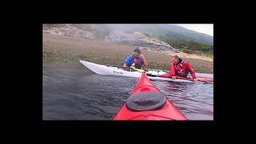 Sea Kayak Rolling in Kylerhea, Isle of Skye