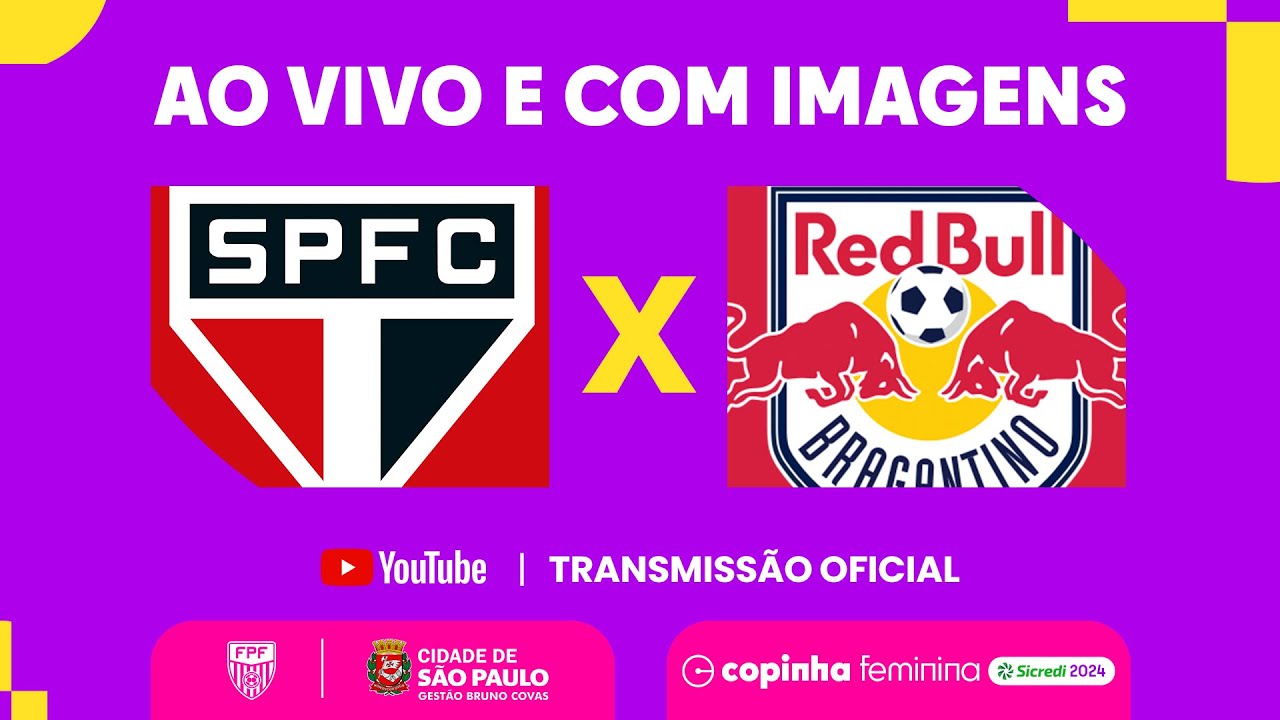 JOGO COMPLETO: SÃO PAULO X RED BULL BRAGANTINO | RODADA 3 | COPINHA FEMININA 2024