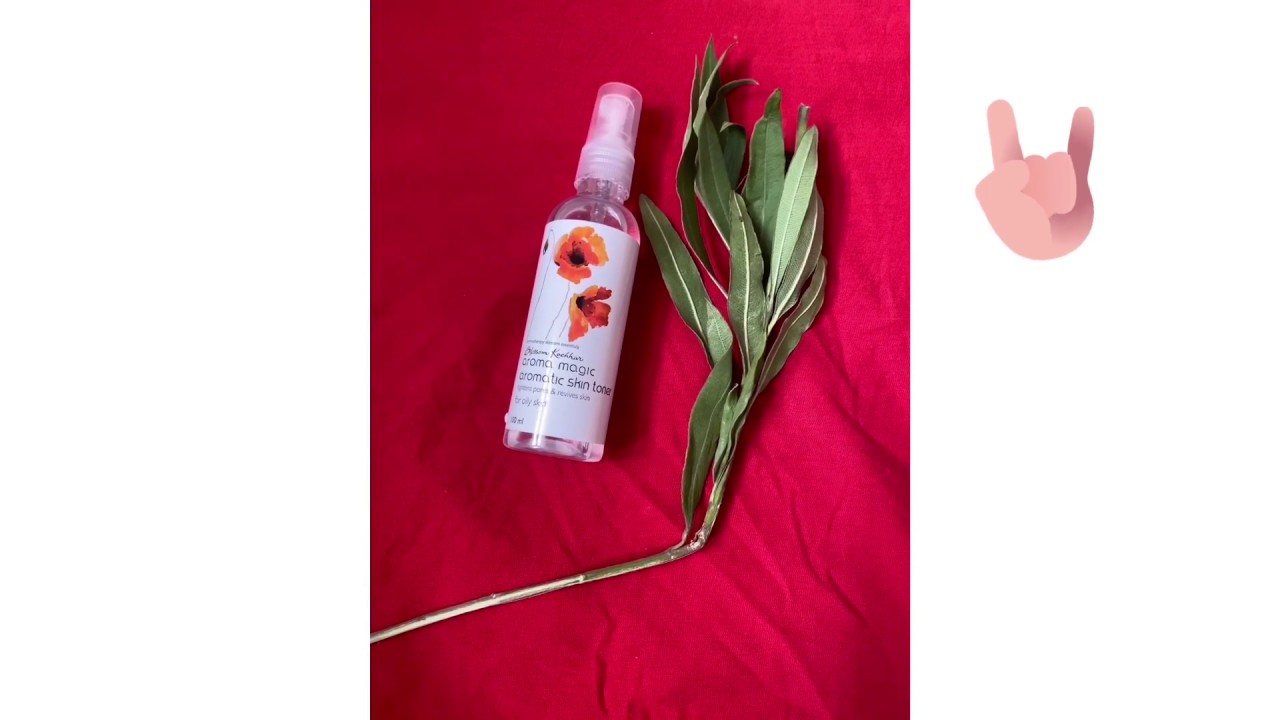 how to reduce pores size I Aroma Magic toner review I Oily skin - YouTube