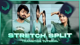 Stretch Split ❤🔥 Transition Tutorial in Alight Motion - with preset 🥂 Net Worth