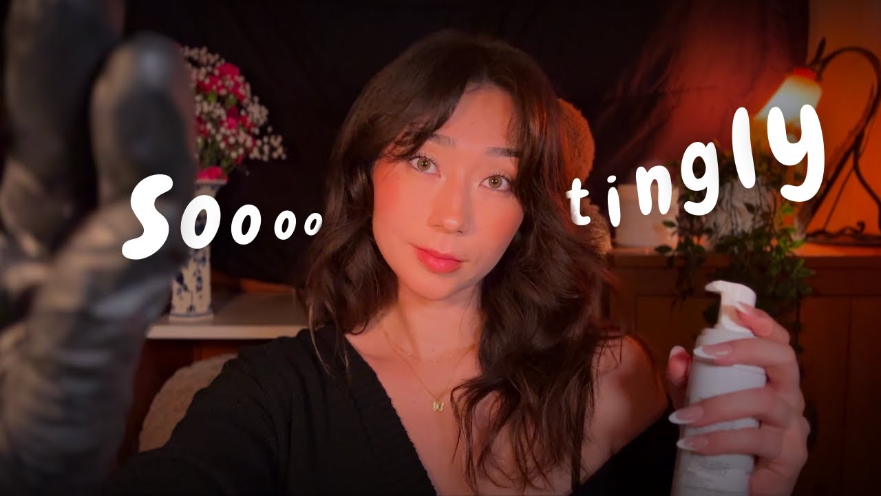 ASMR Spa Treatment ✨ (Personal Attention, Skincare, Face, Scalp, Body Massage)