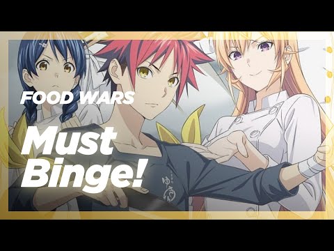 Netflix รีวิว - ลุยกันต่อกับ Food Wars!: Shokugeki no Soma