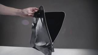 Кожаная сумка через плечо BRIALDI Gaeta (Гаета) black
