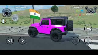 Dollar (Song) Modified😈Mahindra Thar||Indian Car Simulator 3D|| Android Gameplaygaming 2026
