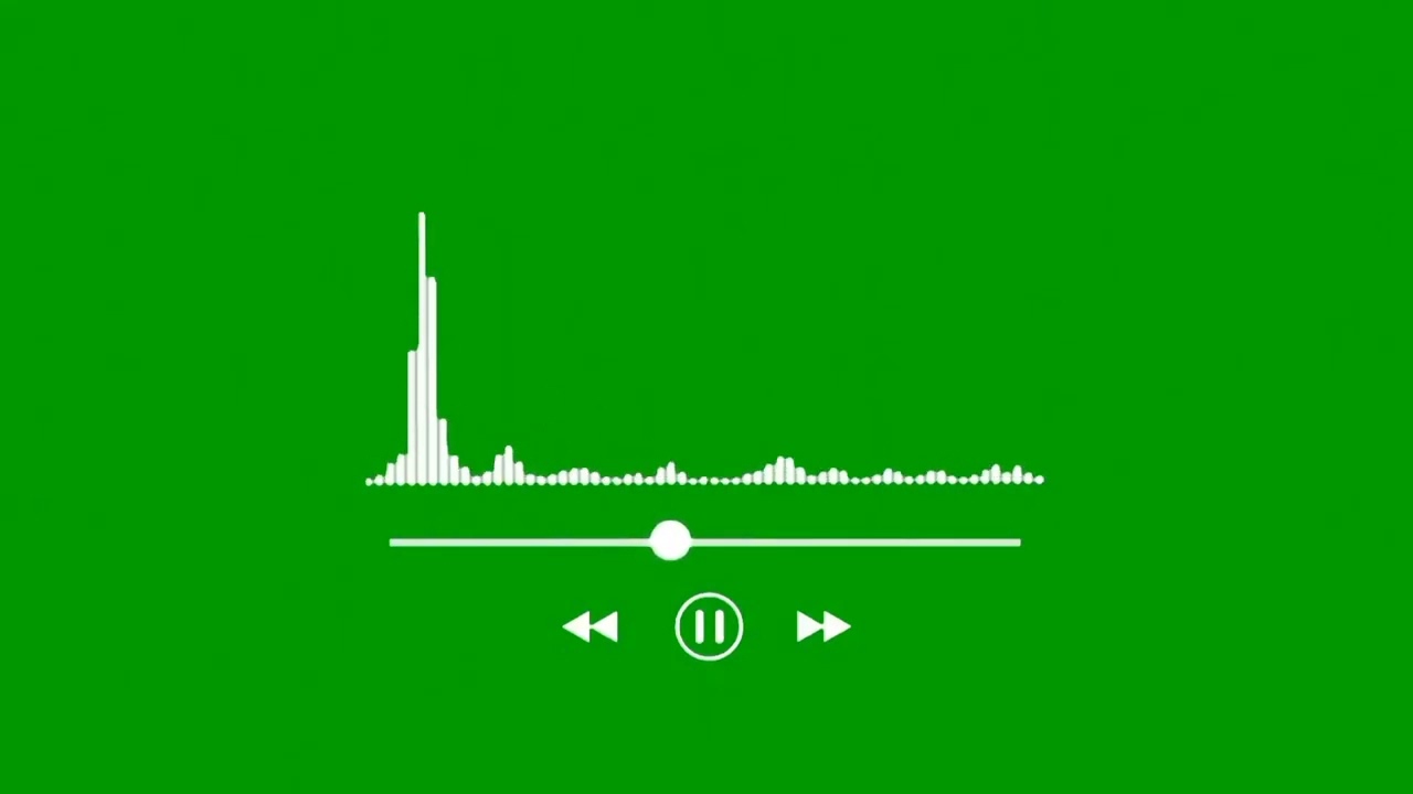 1minute audio visualizer black screen video | music player icon background effects | editing