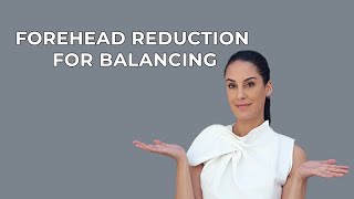 How Long is Forehead Reduction Recovery? with Dr. Sheila Nazarian | Nazarian Plastic Surgery