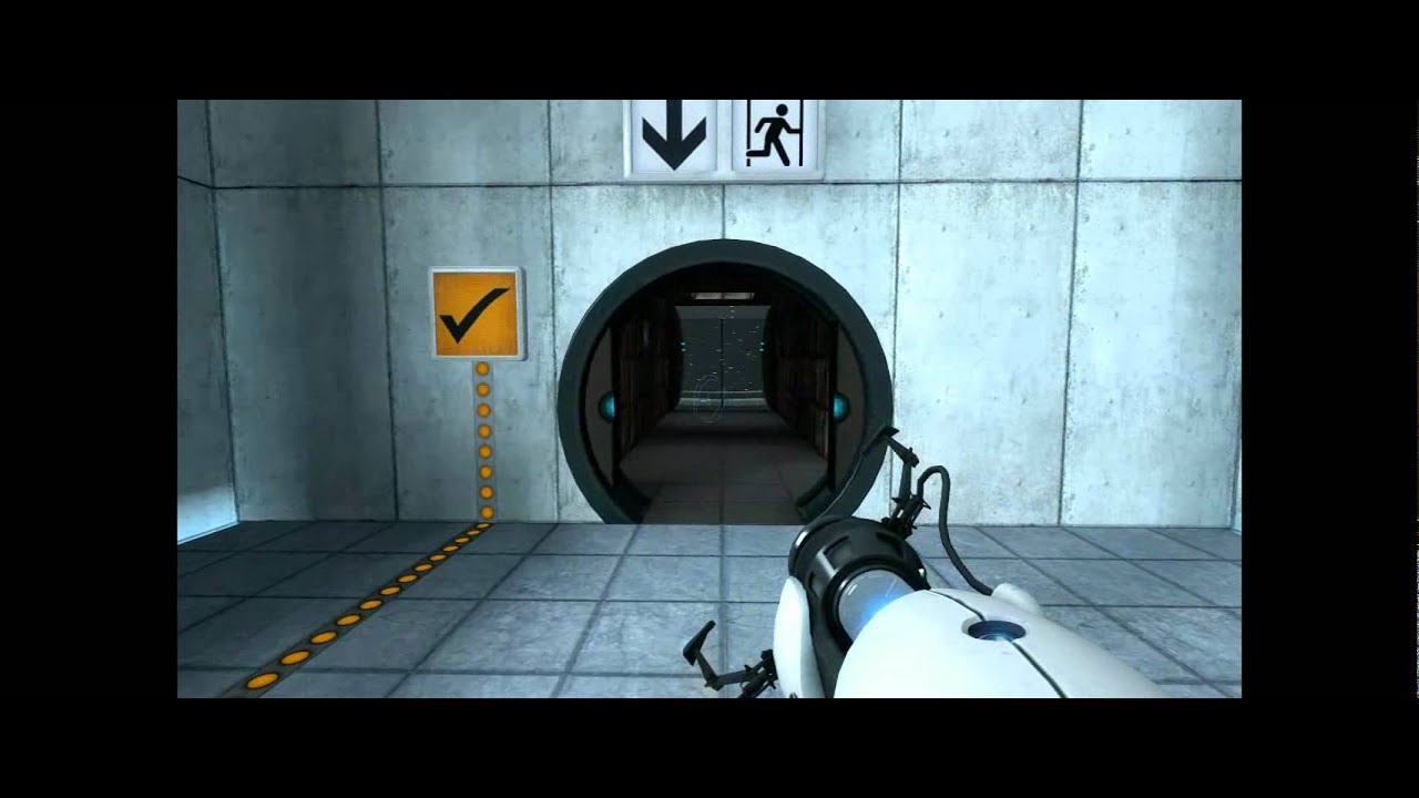 Portal 1 - Test Chamber 4 Walkthrough - YouTube