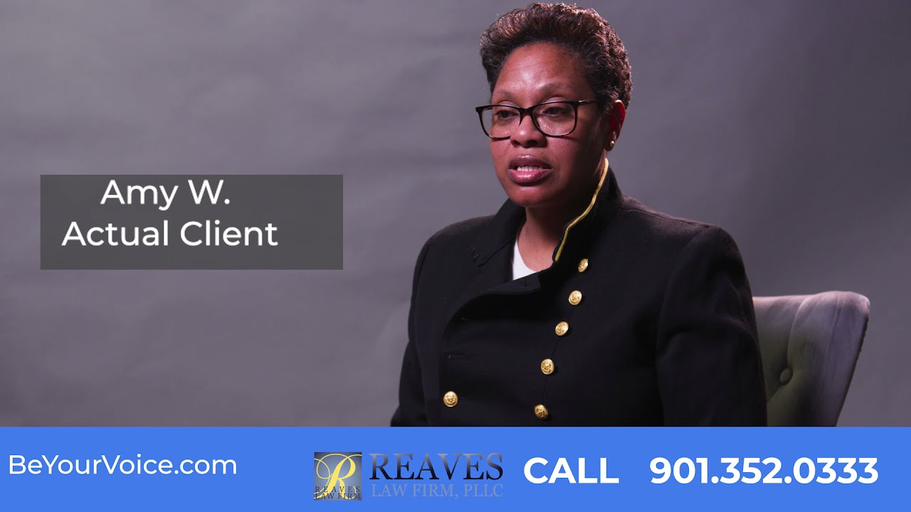 Amy Testimonial Commercial for the Reaves Law Firm ReavesLawFirm LetUsBeYourVoice 