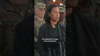 A shooter rounded a corner and opened fire on National Guard members, police say | NBC4 Washington