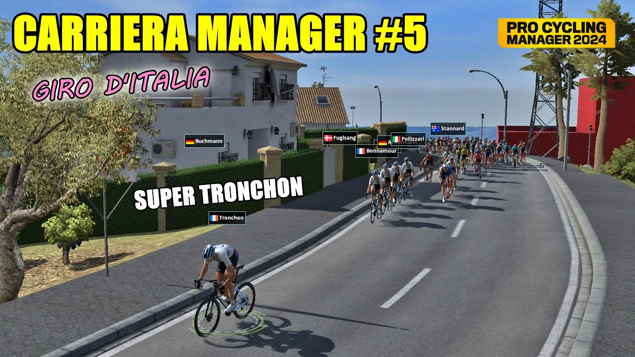 CARRIERA MANAGER #5 / SUPER TRONCHON / PRO CYCLING MANAGER 2024 / Gameplay / ITA