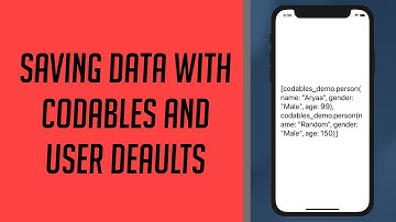 How to save data in swift, using codables and user defaults