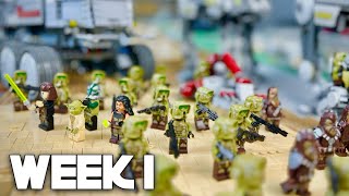 Building Kashyyyk in LEGO | The Huge Plan