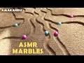 Marble Run in Beach  Sand &amp; Wooden Boxes Amakandu ASMR 01