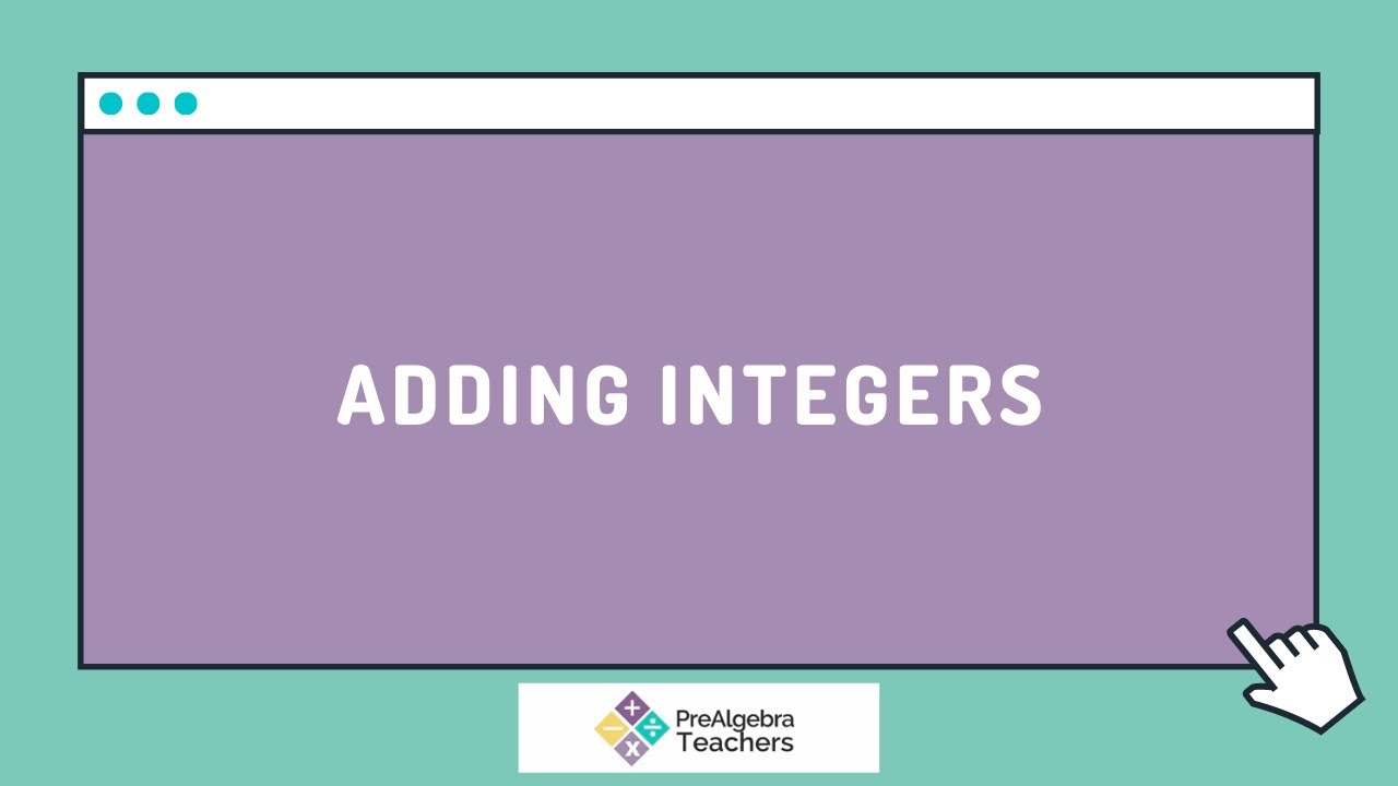 How to teach adding integers (In the middle school Math Classroom ...